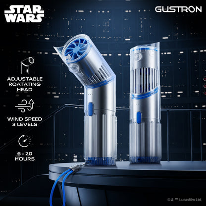 Gustron Portable Saber Fan Luke Skywalker - Blue