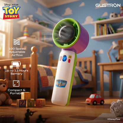 Gustron Super Power Handheld Fan Buzz Lightyear