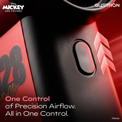 Gustron Portable Handheld Fan Mickey Racing - Red