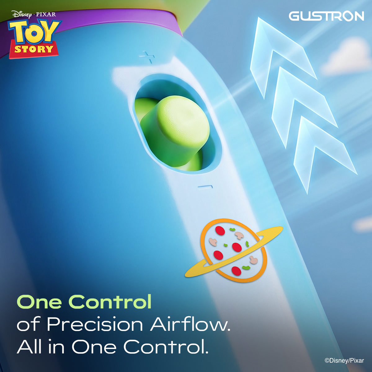 Gustron Super Power Handheld Fan Aliens