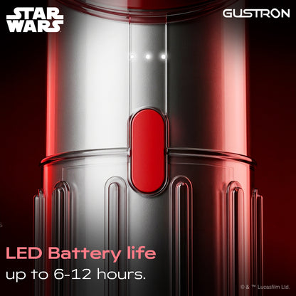 Gustron Portable Saber Fan Darth Vader - Red