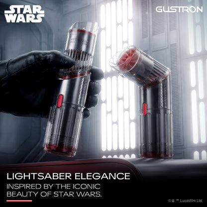Gustron Portable Saber Fan Darth Vader - Red