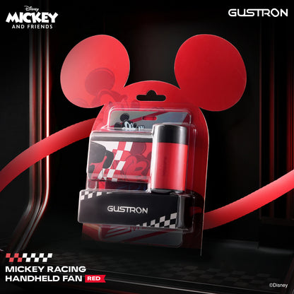 Gustron Portable Handheld Fan Mickey Racing - Red