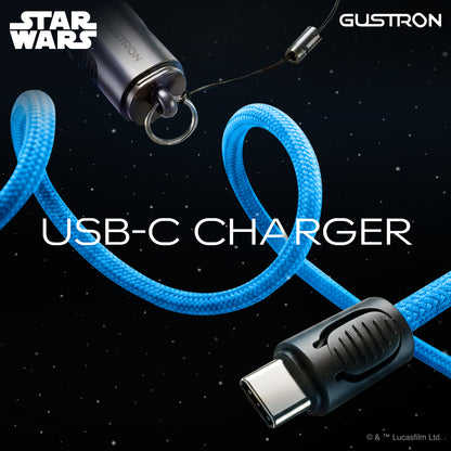 Gustron Portable Saber Fan Luke Skywalker - Blue